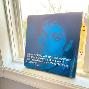 ** ANDY WARHOL INSPIRED MJ PRINT **